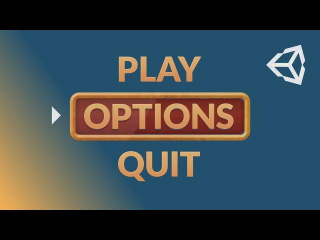 UI & Main Menu In Unity