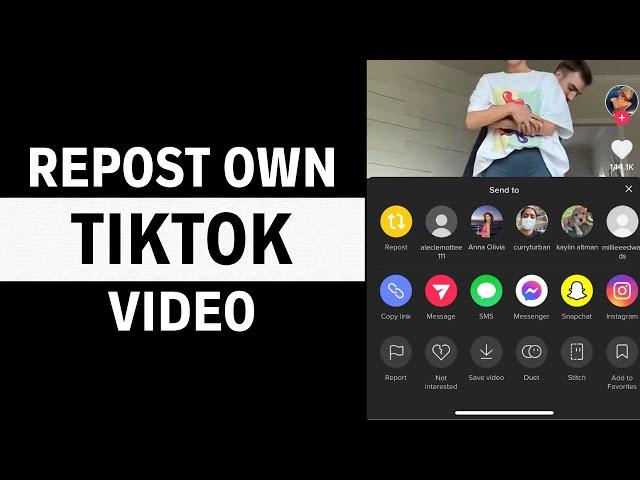 How to Repost Your Own Videos on TikTok (UPDATED GUIDE)