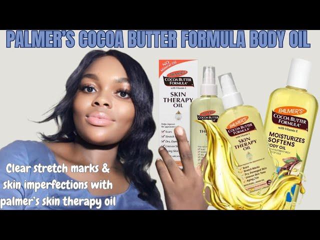 Palmer’s Cocoa Butter Formula Skin Therapy Oil Vs Palmer’s Cocoa Butter  Moisturizes Body Oil#review