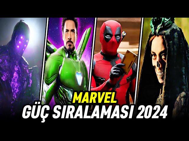 MARVEL SİNEMATİK EVRENİ GÜÇ SIRALAMASI 2024 | En Güçlü 20 Karakter!