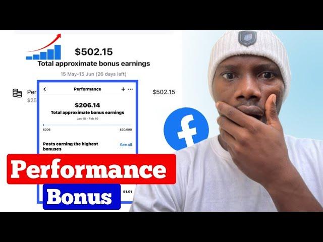 How to Earn with Performance Bonus on Facebook