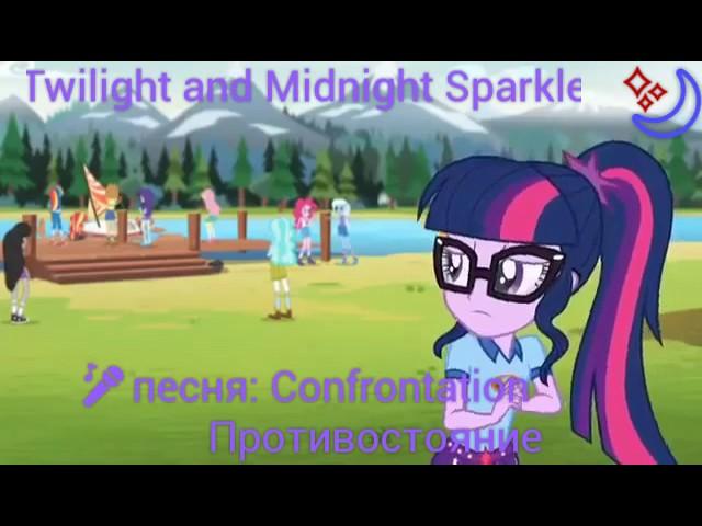 Twilight and Midnight Sparcle song: Confrontation