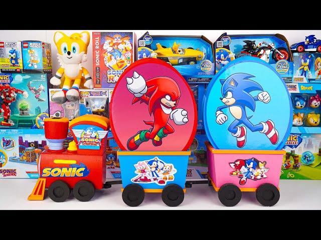 Sonic The Hedgehog 3 Movie Toys Unboxing Review | Special Sonic 3 Train | Knuckles Egg | Sonic Egg