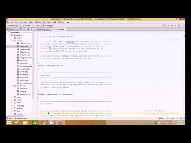How to REMOVE index.php from Codeigniter URL by .HTACCESS ( Tutorial 4 )