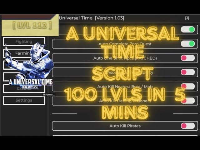 A Universal Time THE BEST Script pastebin