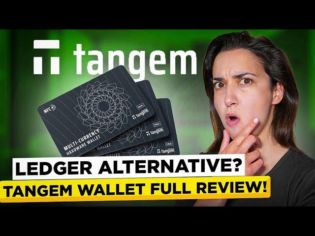 Tangem Wallet Full Review! (Watch First!) (2024)  #1 Seedless Wallet!  Walkthrough & Unboxing 