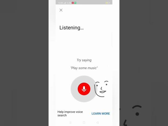 voice search option on youtube #shorts #youtubeshorts