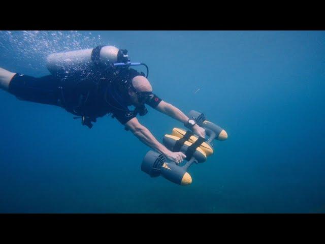 MagicJet modular underwater scooter lets you glide like a mermaid (or merman)