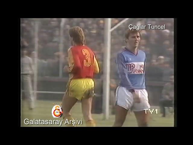 1988 1989 Galatasaray Trabzonspor 16.Hafta Maçı