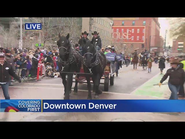 National Western Stock Show kick-off parade hits the streets of Denver