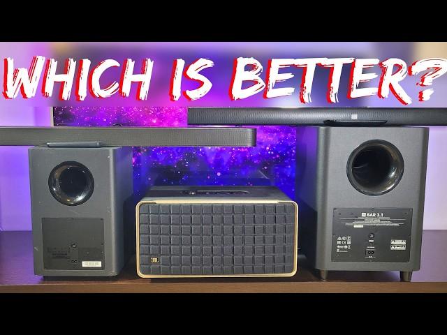 JBL Authentics 500 better than JBL Soundbars - JBL BAR 2.1 or JBL BAR 3.1 ???