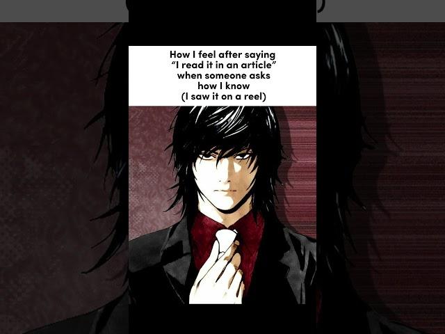Relatable Anime 「 Mikami Edit  」  Death Note #foryoupageシ
