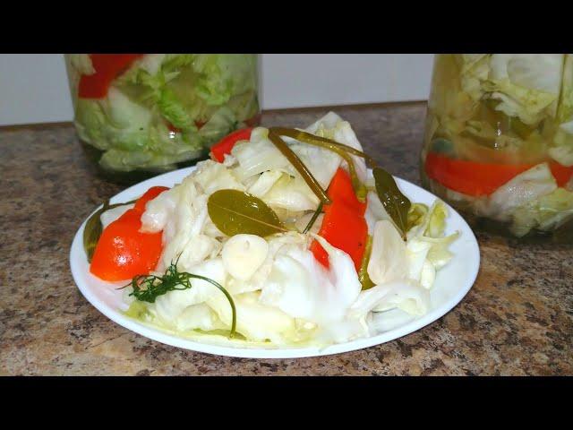 Рецепт Маринованной Молодой Капусты! Обалденно Вкусная Закуска!