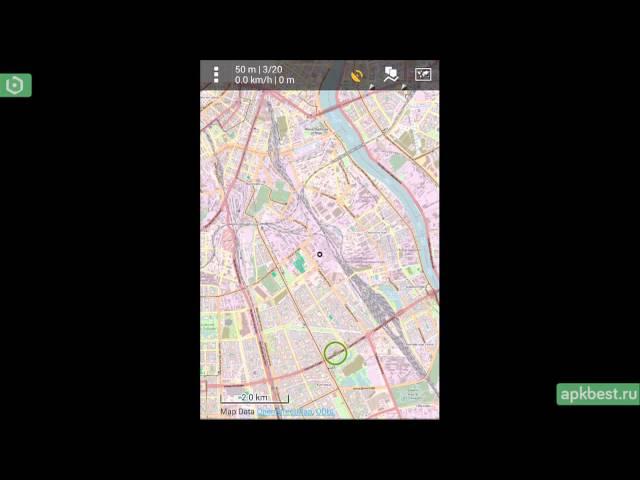 Обзор - Locus Карта Free туризмом GPS - для Андроид