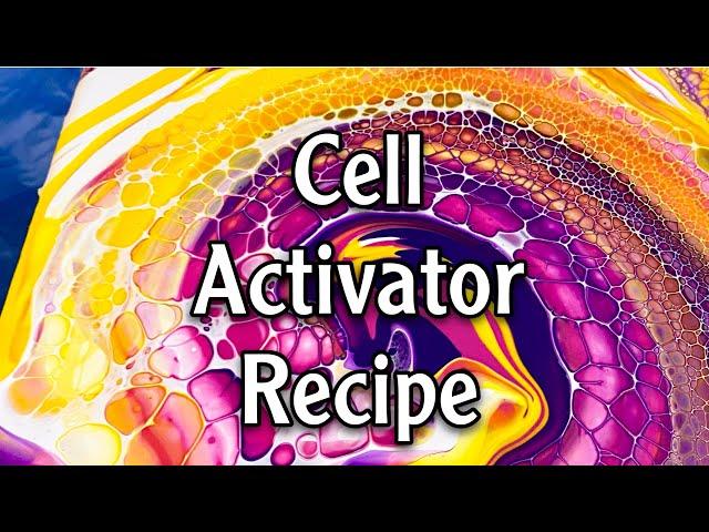 Cell Activator Recipe - No Floetrol Needed!