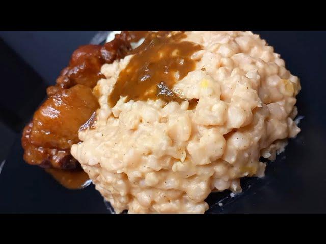 CREAMY SAMP WITH OXTAIL/TUTORIAL