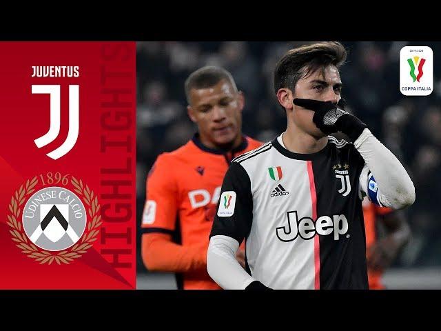 Juventus 4-0 Udinese | Dybala Bags a Brace as Juventus Beat Udinese | Round of 16 | Coppa Italia