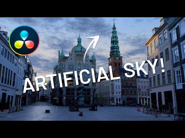 CRAZY New Feature! Replace a Sky in 5 Minutes | DaVinci Resolve 18 Tutorial