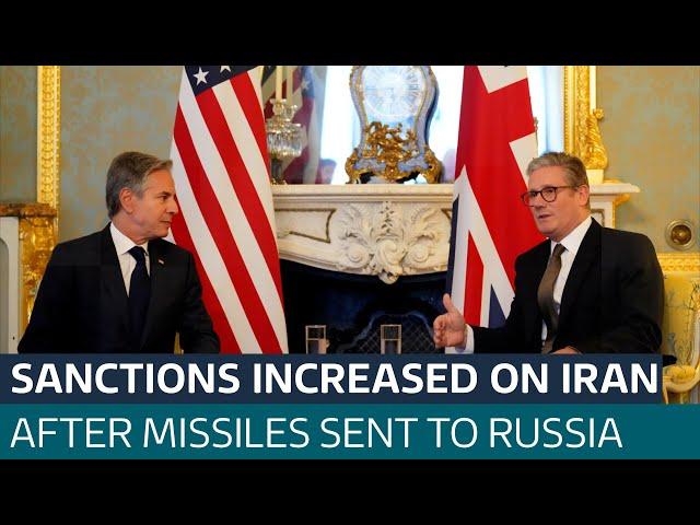 Iran has sent ballistic missiles to Russia in a 'dramatic escalation', Blinken says | ITV News