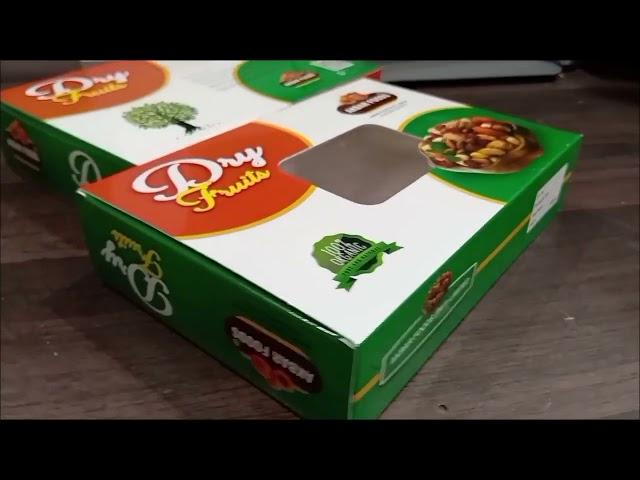 Contemporary Dry Fruits Box Packaging by Saba Packages