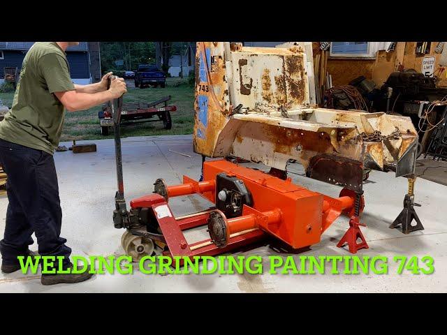 Rust Repair and Paint Bobcat 743