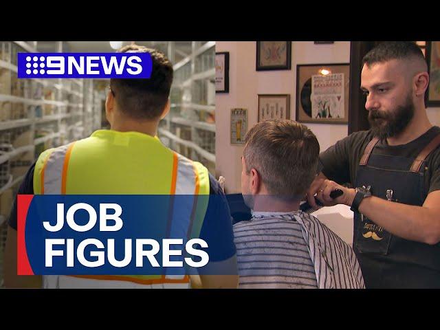 Jobs market remaining strong despite cost-of-living challenges | 9 News Australia