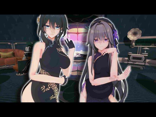 Herta x Ruan Mei - Brooklyn Blood Pop!【Honkai Star Rail MMD/4k】