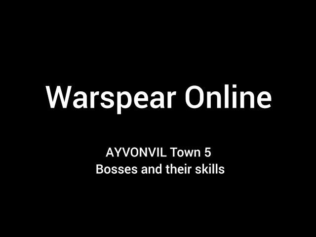 Ayvonvil T5 Bosses (Levadis, Old Inker & Drowned Admiral) - Warspear Online