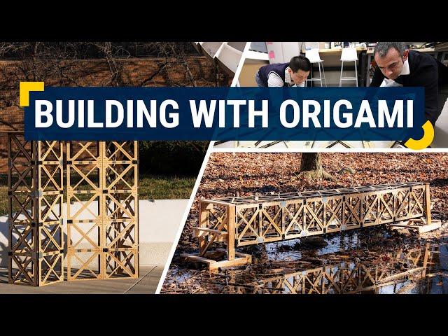 Designing Load-Bearing Modular Origami Structures