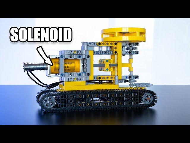 Making An Overpowered LEGO Solenoid Engine