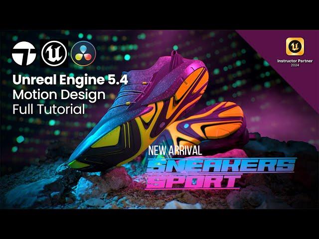 Unreal Engine 5.4 Motion Design ~ Product Reveal (Full Tutorial)