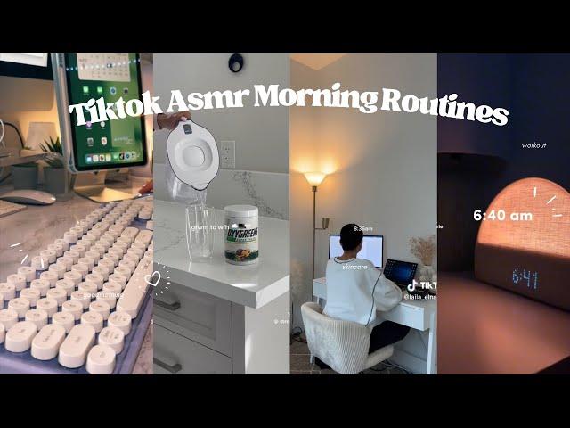 Aesthetic ASMR TikTok Morning Routines | Compilation Videos ️