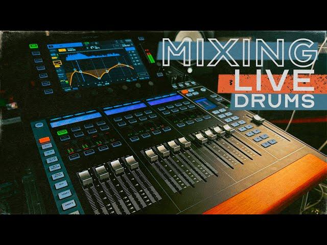 HOW TO MIX A LIVE ROCK BAND // On the Behringer Wing COMPACT