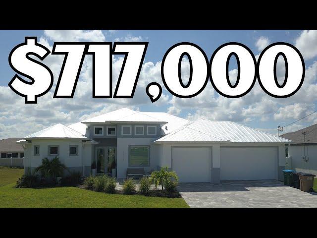 INSIDE a $717,000 Cape Coral Luxury Home | Modern Property Tour | Living in Cape Coral FL