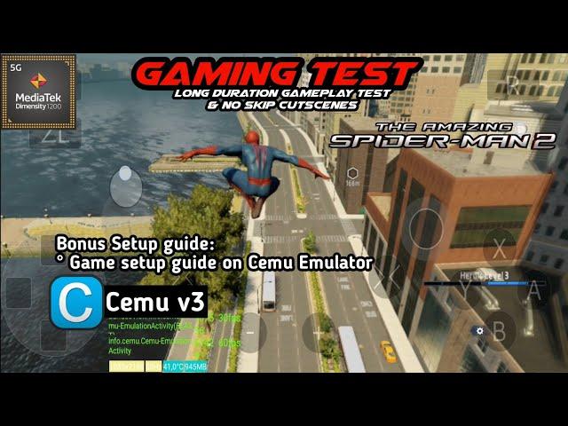 The Amazing Spider-Man 2 | Cemu v3 | Mediatek Dimensity 1200 | Xiaomi 11T Test