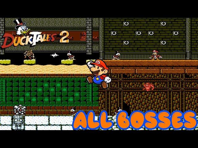 Duck Tales 2 all bosses (Утиные Истории 2 разбор всех боссов) NES, Dandy, Famicom, Денди