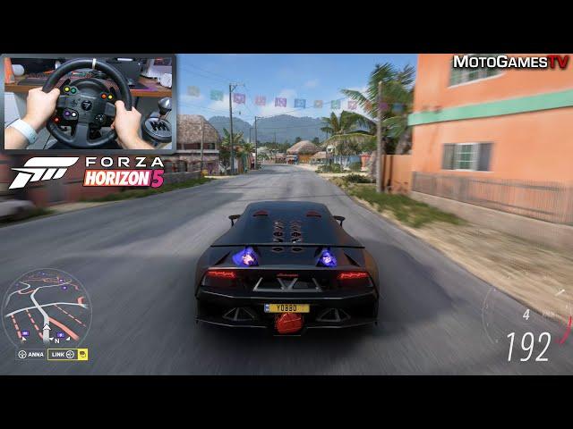 2011 Lamborghini Sesto Elemento | Forza Horizon 5 Thrustmaster TS-XW Gameplay