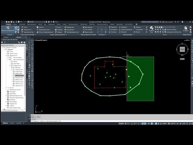 ОШИБКИ при построении поверхностей. Civil 3D, картограмма разработки грунта.