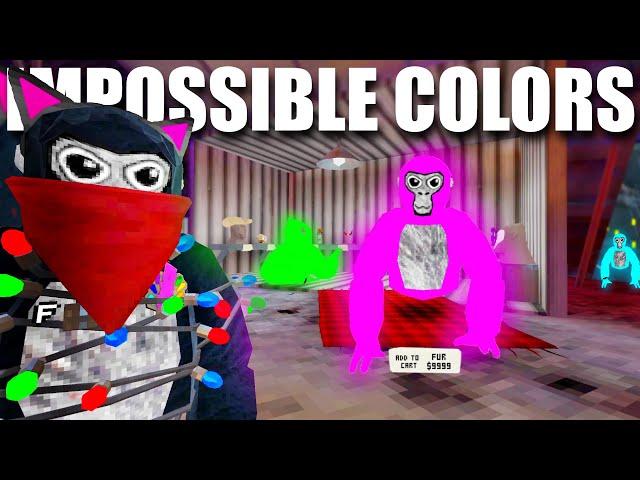 I Got IMPOSSIBLE Colors In Gorilla Tag… (New Update)