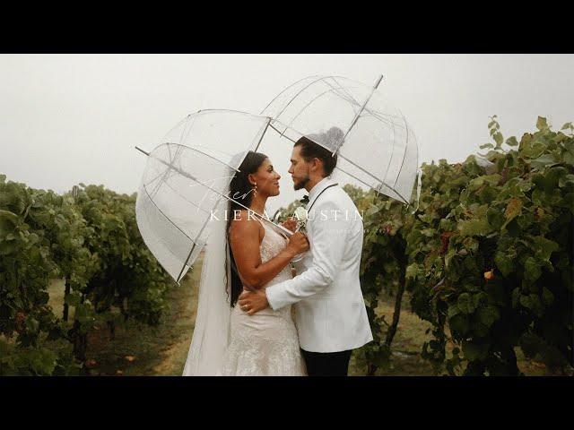 Rainy Wedding Day Teaser | Kiera + Austin | Kansas Wedding Videographer