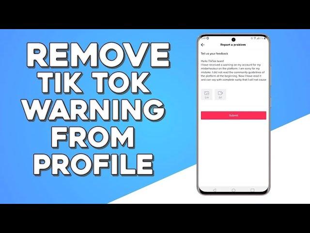 How To Remove Account Warning On Tiktok 2024