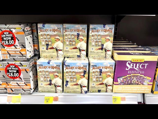 RETAIL REVIEW!  2024 ALLEN & GINTER BLASTER BOXES FROM WALMART!