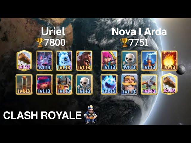 Nova I Arda vs Uriel［Clash Royale］