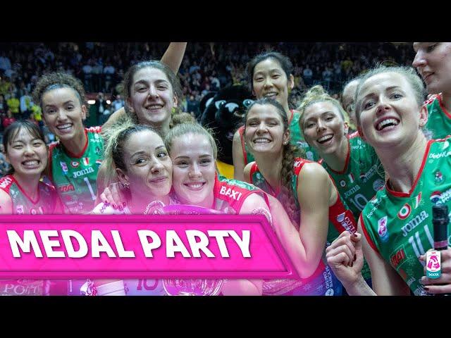 CONEGLIANO PARTY! Ceremony Gold Medal Club World Championship | Lega Volley Femminile 24/25