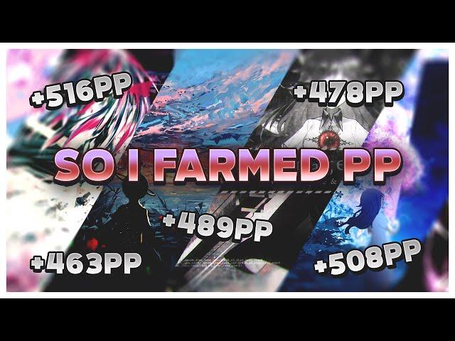 I Decided to PP Farm