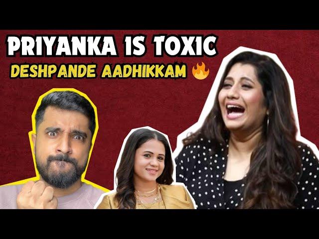 PRIYANKA DESHPANDE EXPOSED  | Priyanka VS Manimegalai | Priyanka Deshpande Needs To Stop  | CWC