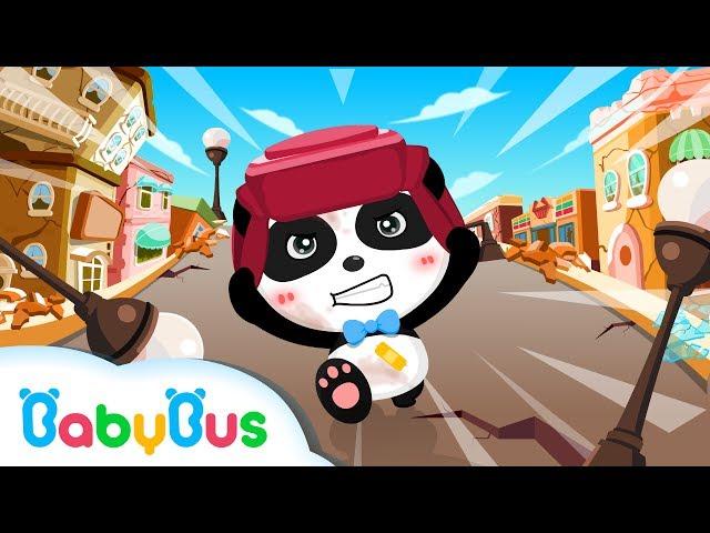 Baby Panda Earthquake Safety Tips | Kids Games | Gameplay Videos | For Children | BabyBus