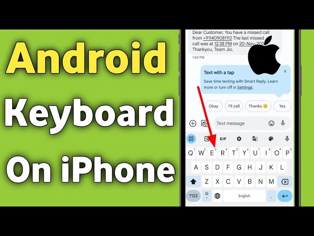 Android Ka Keyboard iPhone me Kaise Chalaye | Android Keyboard on iPhone