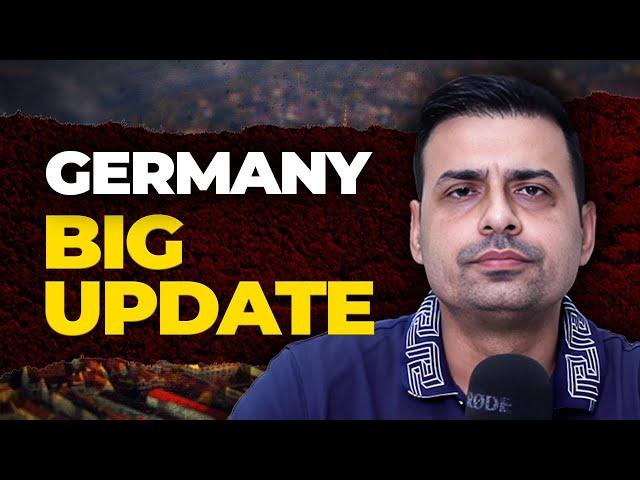 Germany Study Visa Latest Update | Germany Visa Updates 2024 | Rajveer Chahal