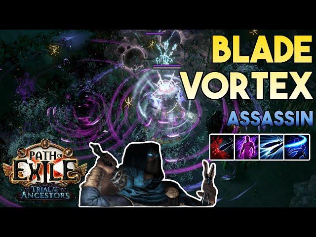 [3.22] Blade Vortex Build | Assassin | Trial of the Ancestors | Path of Exile 3.22